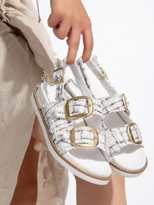 Olyra Simli Kemerli Sandalet - ER262562