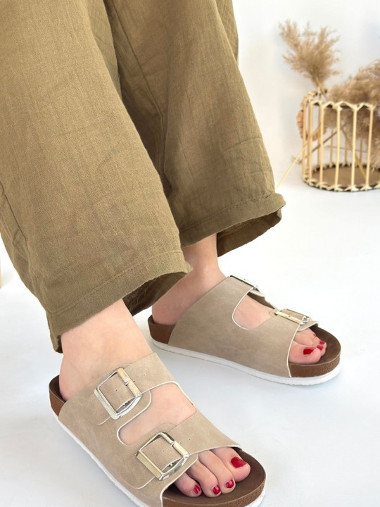 Rivena Nubuk Terlik - ER248123