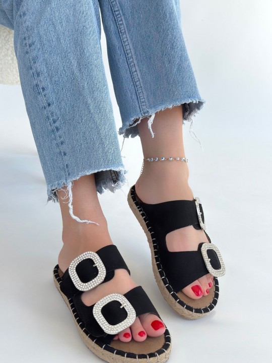 Hertan Nubuk Tokalı Terlik - ER265295