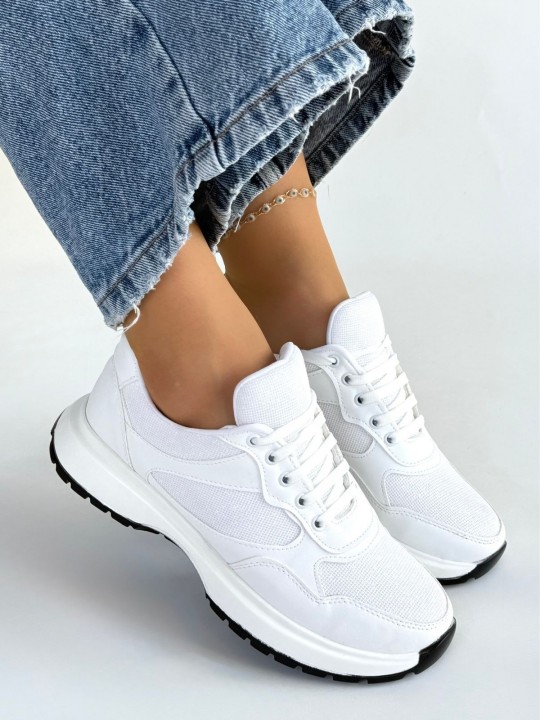 Slanor Cilt Bağcıklı Spor Ayakkabı - ER265611