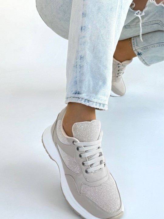 Slanor Cilt Bağcıklı Spor Ayakkabı - ER265611