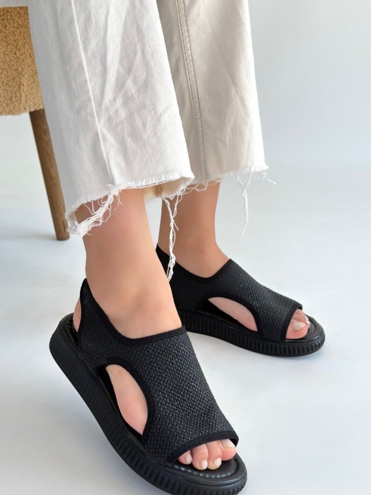 Weyra Hasır Cilt Sandalet - ER265838