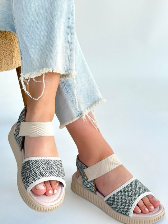 Joren Hasır Cilt Sandalet - ER265840