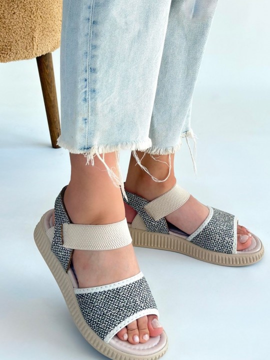 Joren Hasır Cilt Sandalet - ER265840