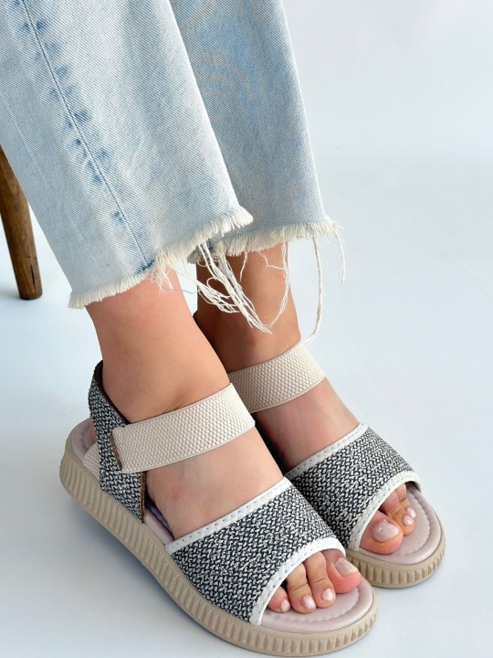 Joren Hasır Cilt Sandalet - ER265840