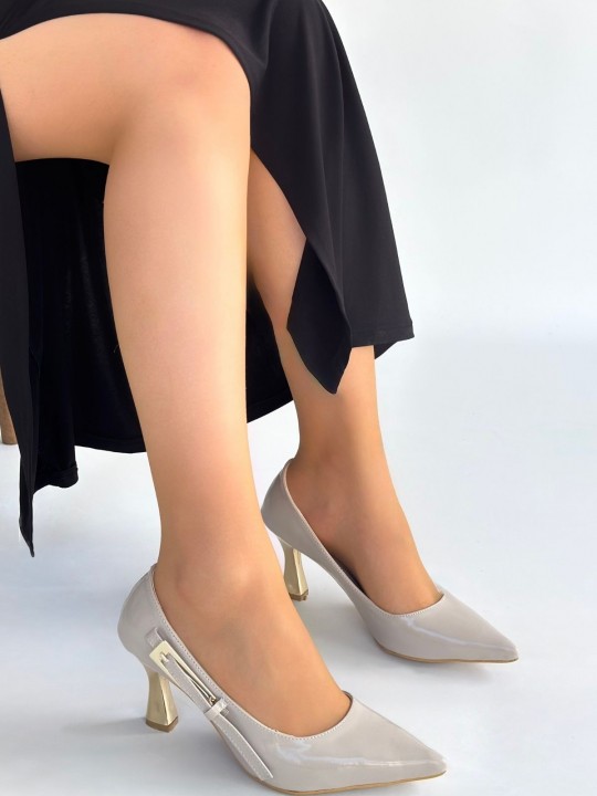 Motira Rugan Topuklu Ayakkabı - ER266283