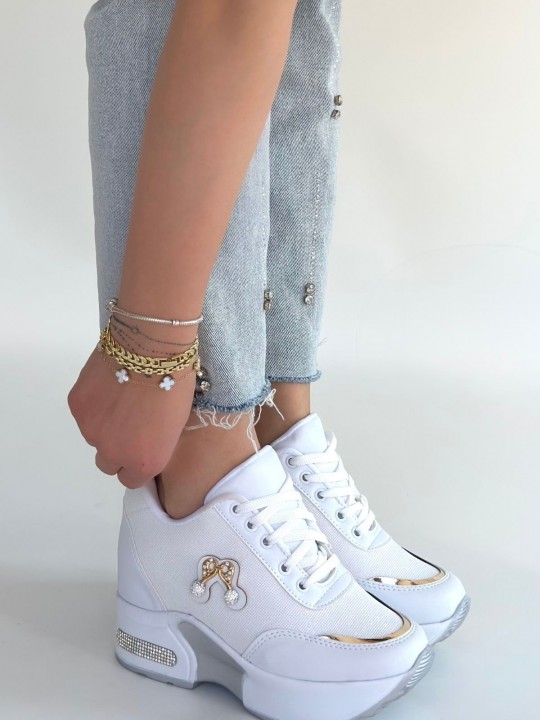 Wodor Cilt Simli Bağcıklı Spor Ayakkabı - ER267002