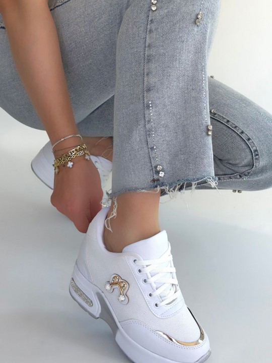 Wodor Cilt Simli Bağcıklı Spor Ayakkabı - ER267002