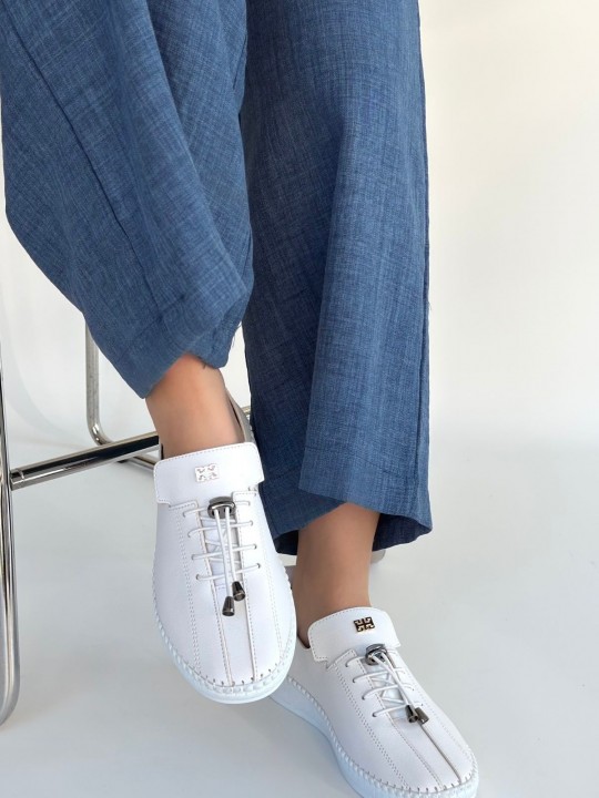 Warton Deri Bağcıklı Spor Ayakkabı - ER267038