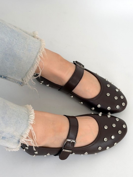 Celia Cilt Kemerli Babet Ayakkabı - ER267213