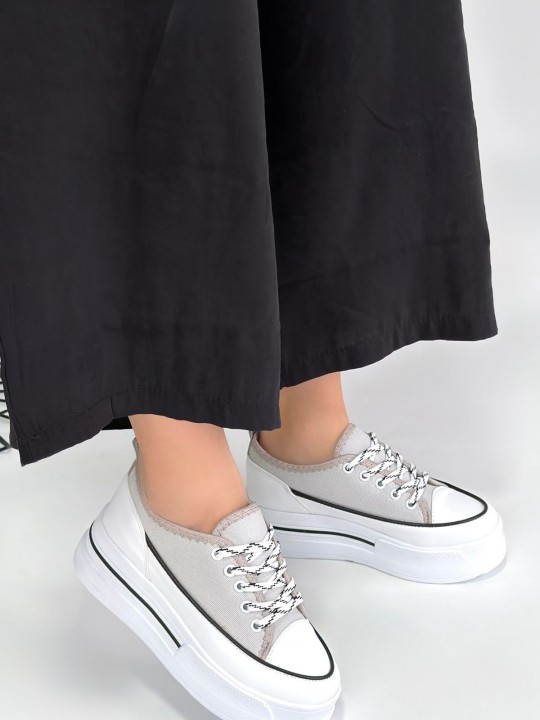 Dalor Keten Bağcıklı Spor Ayakkabı - ER267310