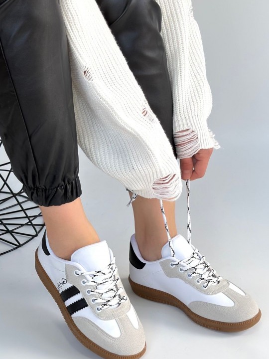 Zeron Cilt Bağcıklı Spor Ayakkabı - ER267289