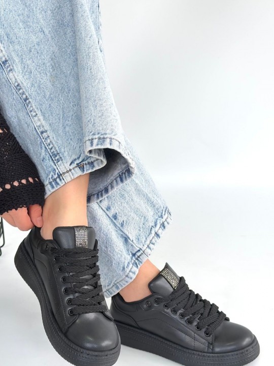 Yiron Cilt Bağcıklı Spor Ayakkabı - ER267313