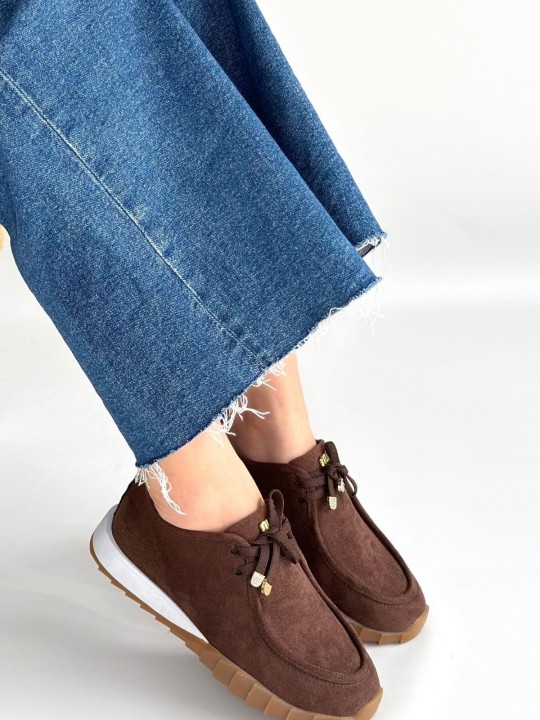 Sivor Süet Bağcıklı Spor Ayakkabı - ER267274