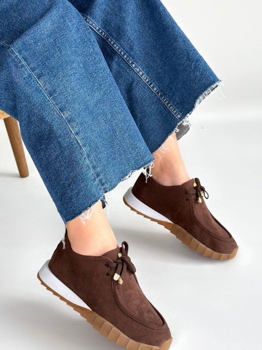 Sivor Süet Bağcıklı Spor Ayakkabı - ER267274