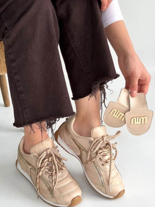 Disor Cilt Bağcıklı Paraşüt Detaylı Spor Ayakkabı - ER267293