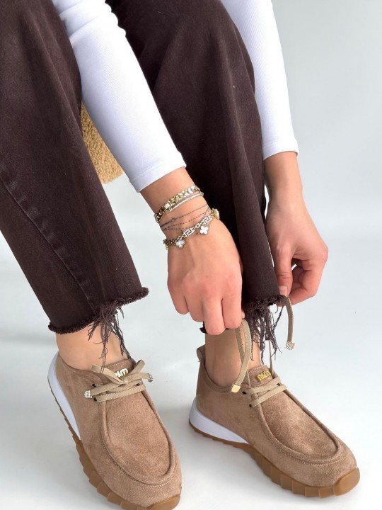 Sivor Süet Bağcıklı Spor Ayakkabı - ER267274