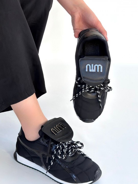 Disor Cilt Bağcıklı Paraşüt Detaylı Spor Ayakkabı - ER267293