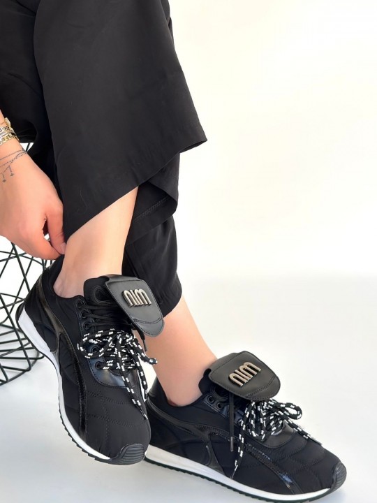 Disor Cilt Bağcıklı Paraşüt Detaylı Spor Ayakkabı - ER267293