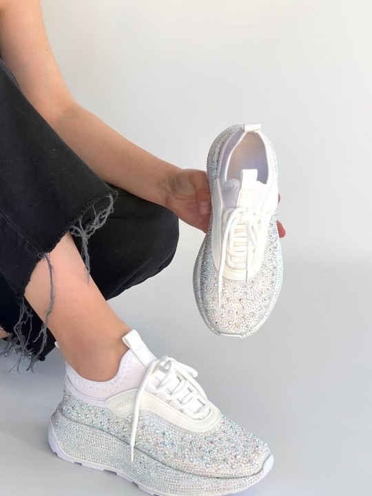 Rimor Cilt Boncuk İşlemeli Spor Ayakkabı - ER267300