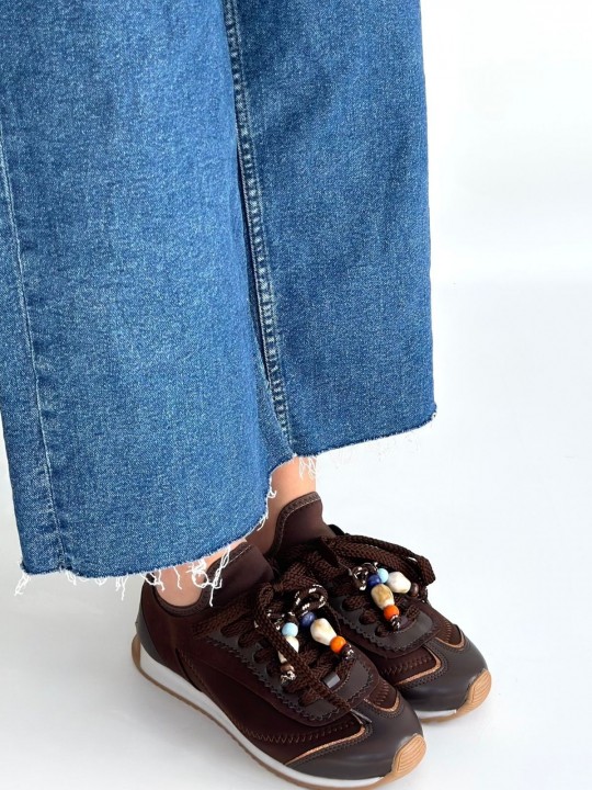 Rivan Cilt Bağcıklı Spor Ayakkabı - ER267277