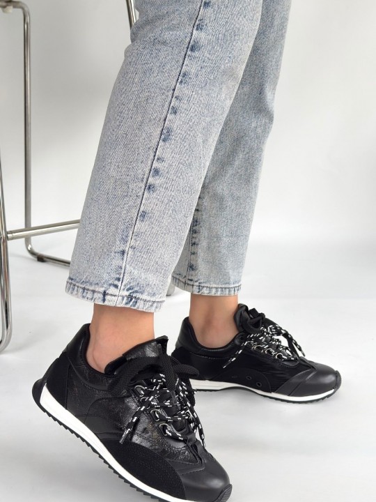 Revor Cilt Bağcıklı Paraşüt Detaylı Spor Ayakkabı - ER267295