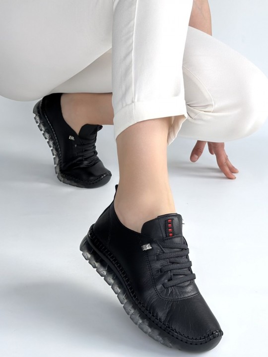 Jitor Deri Bağcıklı Spor Ayakkabı - ER267703