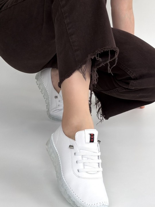 Jitor Deri Bağcıklı Spor Ayakkabı - ER267703