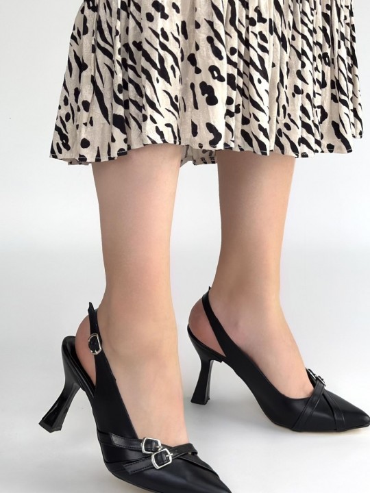 Jeddra Cilt Topuklu Ayakkabı - ER267810