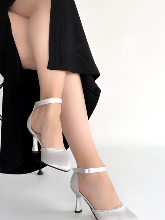 Mejra Saten Topuklu Ayakkabı - ER267813