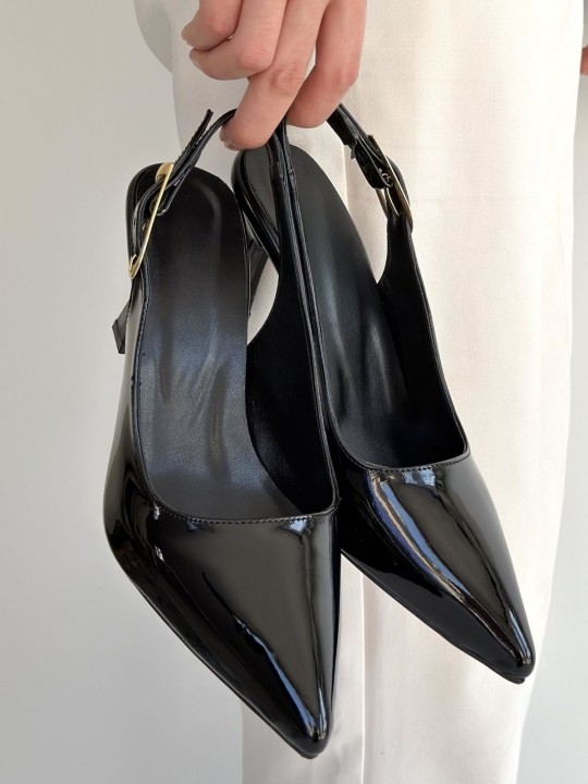 Hiera Rugan Topuklu Ayakkabı - ER267910