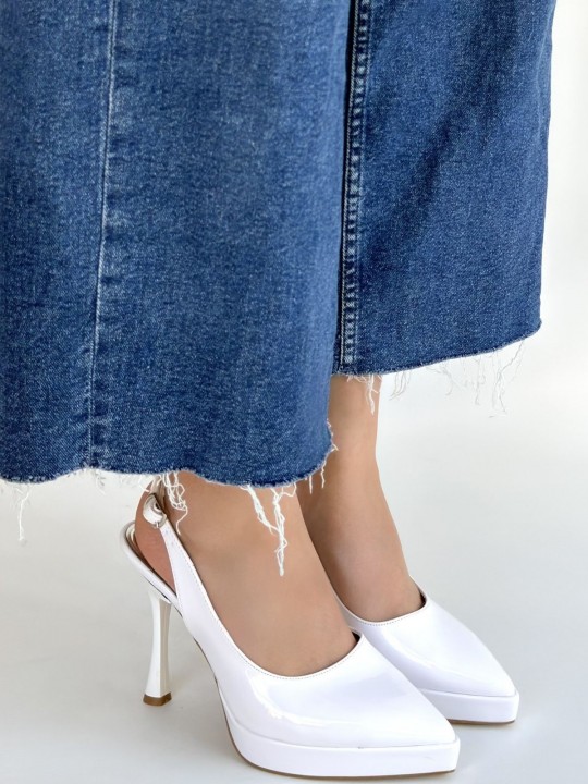 Ariva Rugan Platform Topuk Ayakkabı - ER268044