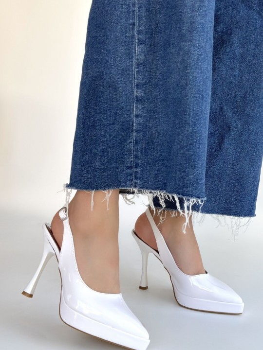 Ariva Rugan Platform Topuk Ayakkabı - ER268044