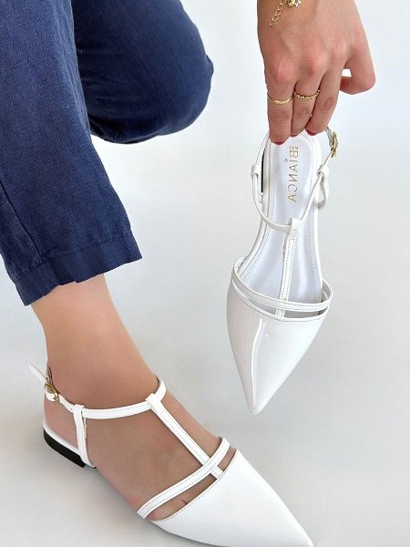 Caslina Rugan Babet Ayakkabı - ER265338