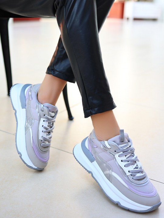 Avelis Cilt Bağcıklı Spor Ayakkabı - ER246781