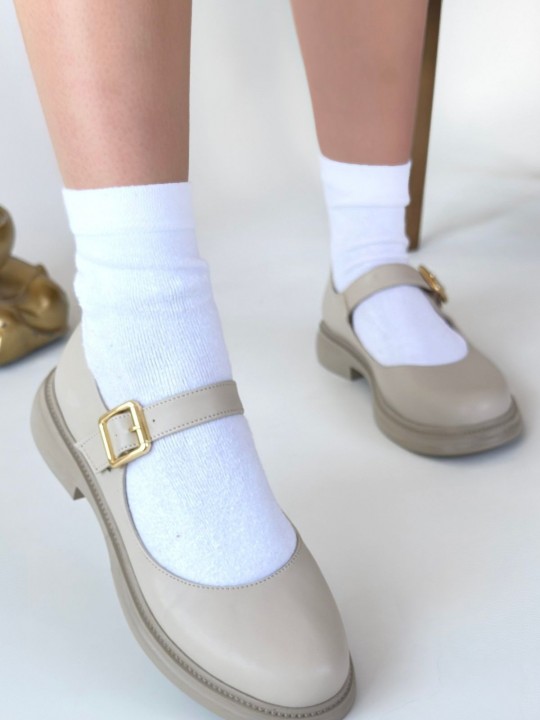 Yaviera Cilt Oxford Ayakkabı - ER265104