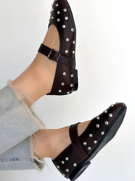 Ristova Cilt Kemerli Babet Ayakkabı - ER267212