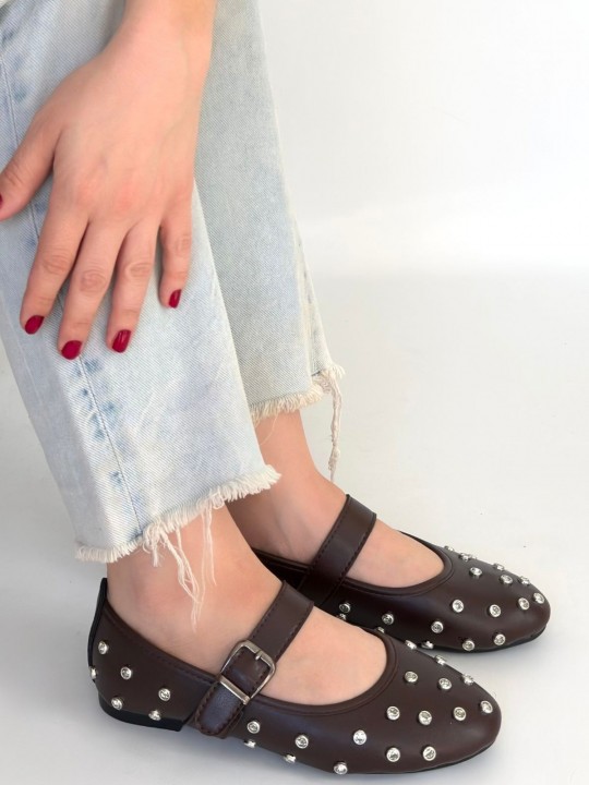 Ristova Cilt Kemerli Babet Ayakkabı - ER267212