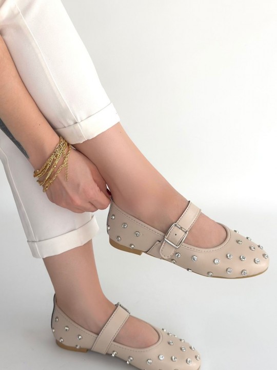 Ristova Cilt Kemerli Babet Ayakkabı - ER267212