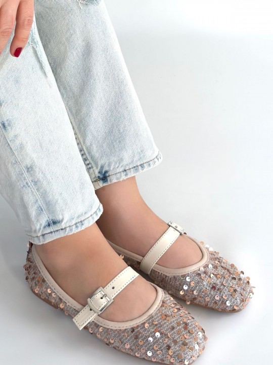 Morvella Süet Babet Ayakkabı - ER267230