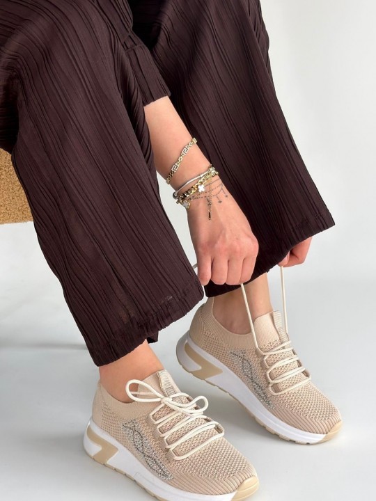 Belmora Triko Bağcıklı Spor Ayakkabı - ER267244