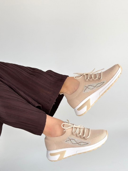 Belmora Triko Bağcıklı Spor Ayakkabı - ER267244