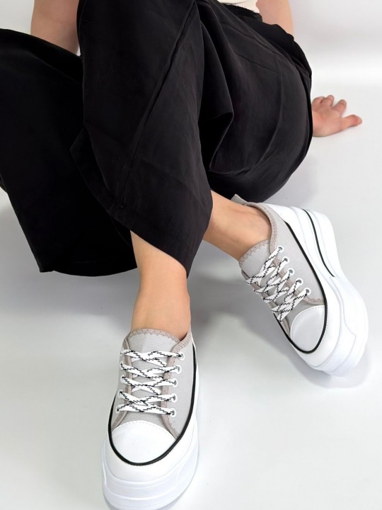 Dalrix Keten Bağcıklı Spor Ayakkabı - ER267310