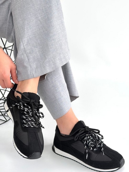 Jelith Nubuk Bağcıklı Spor Ayakkabı - ER267296