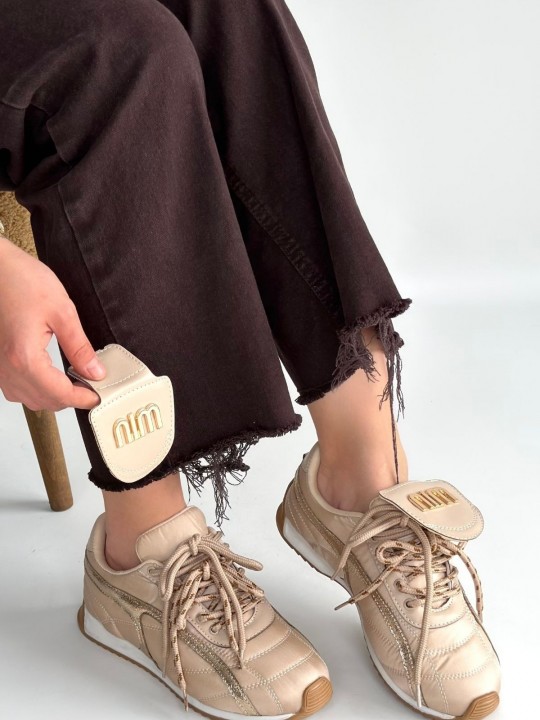 Dysen Cilt Bağcıklı Paraşüt Detaylı Spor Ayakkabı - ER267291