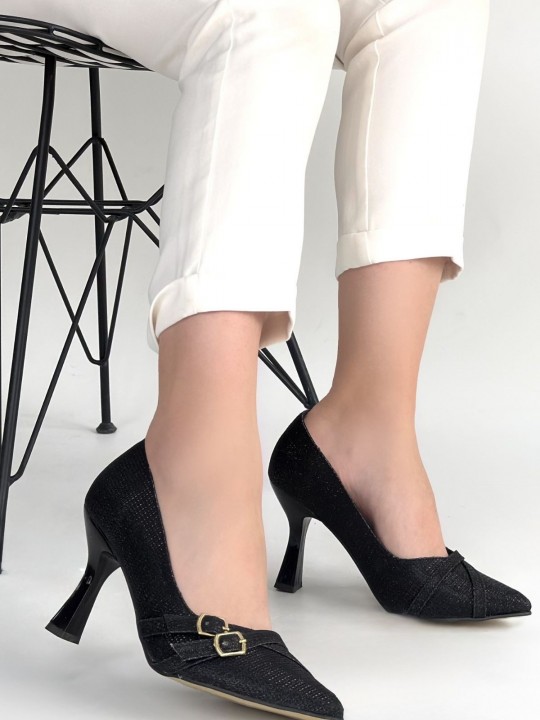 Wendra Simli Cilt Topuklu Ayakkabı - ER267806