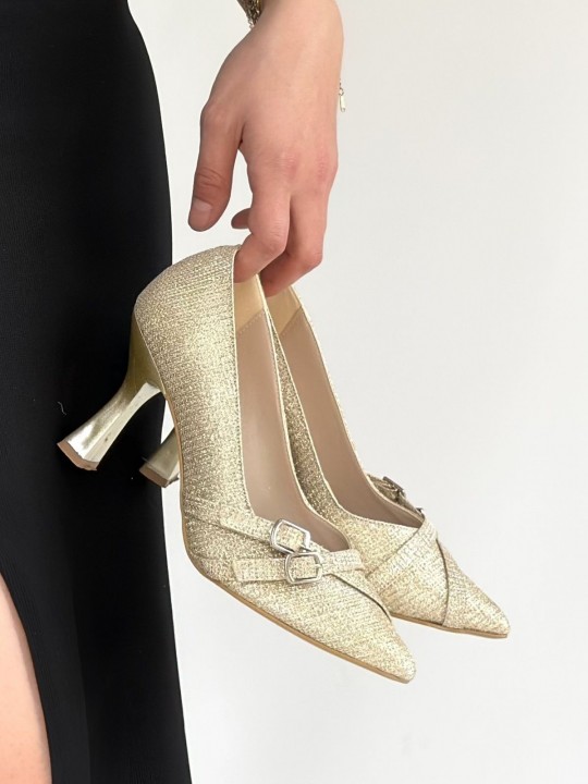 Wendra Simli Cilt Topuklu Ayakkabı - ER267806