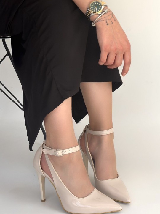 Wennia Rugan Stiletto Ayakkabı - ER268003