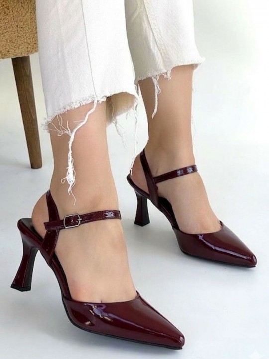 Sudera Rugan Topuklu Ayakkabı - ER268030