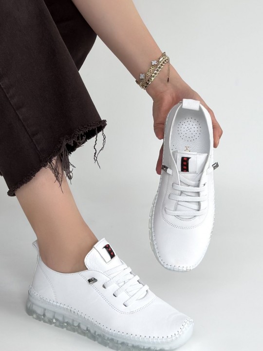 Jitron Deri Bağcıklı Spor Ayakkabı - ER267703